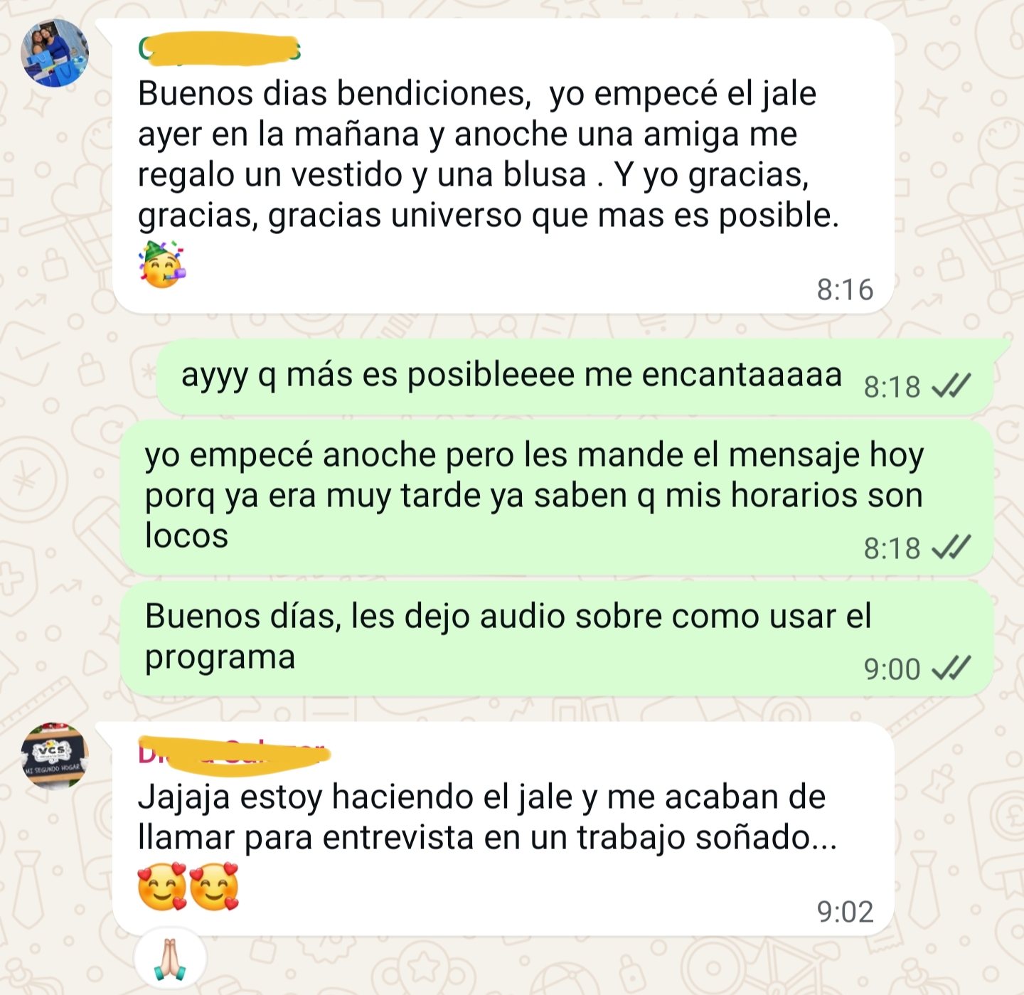 Testimonio Jale 777: Empecé el jale y me regalaron ropa, llamada para trabajo soñado